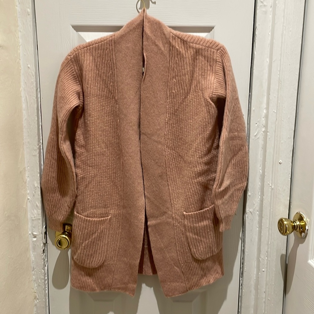 100% cashmere cardigan with pockets